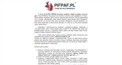Desktop Screenshot of liga.pifpaf.pl