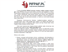 Tablet Screenshot of liga.pifpaf.pl