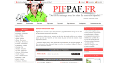 Desktop Screenshot of pifpaf.fr