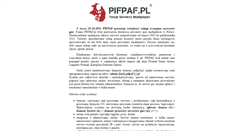 Desktop Screenshot of pifpaf.pl